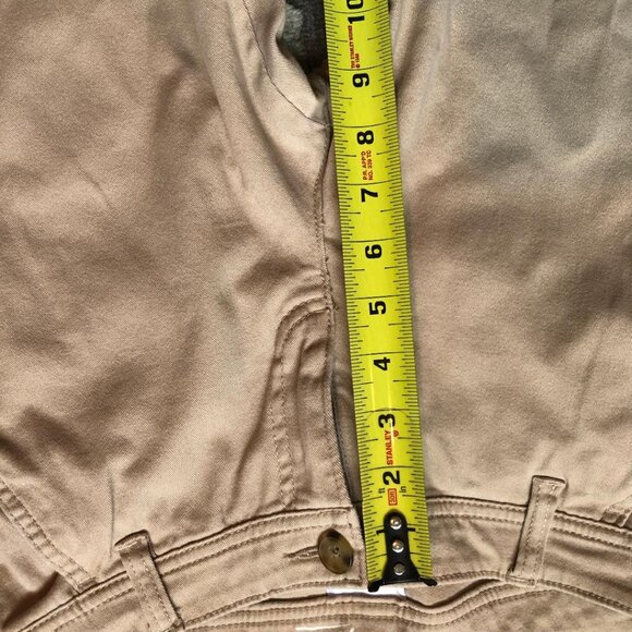 Old Navy The Sweetheart, tan, skinny jeans/khaki, cropped ankle, Sz 0 Regular - Picture 8 of 9